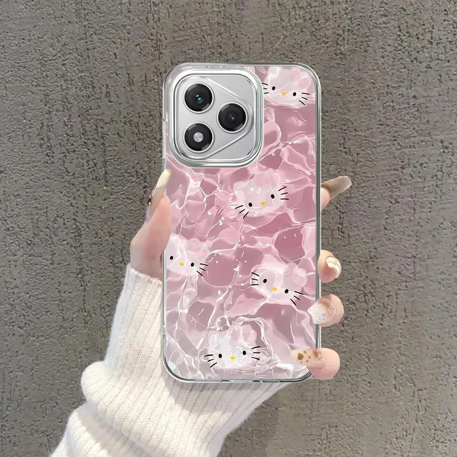 حافظة لطيفة سانريو هالو كيتي لهاتف هونور 200 برو X8b 200 400 Lite X8a X9c X9a X8c X7b X9b Shell