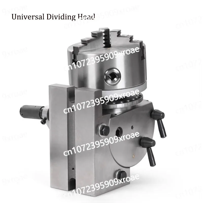 

4 /5Inch Dividing Head 3 Jaw Chuck Precision Semi Universal Dividing Head for Milling Machine Rotary Tab