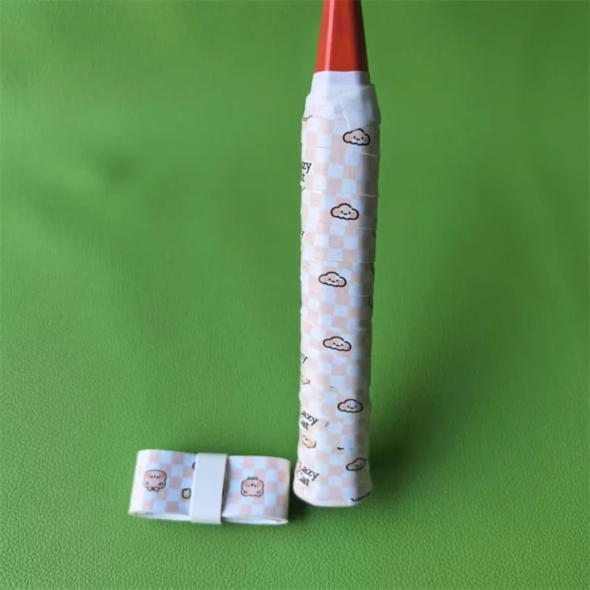Gifts Cartoon Printed Badminton Racket Handle Belt Non-slip Sweat-absorbent Fishing Grip Tape Tennis Overgrip
