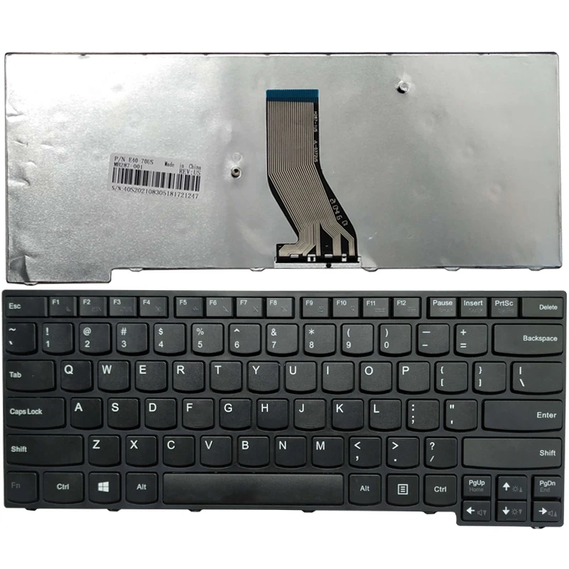 New US laptop Keyboard FOR LENOVO E40-70 E40-30 E40-45 E40-80 E40-81 E41-70 E41-80 black