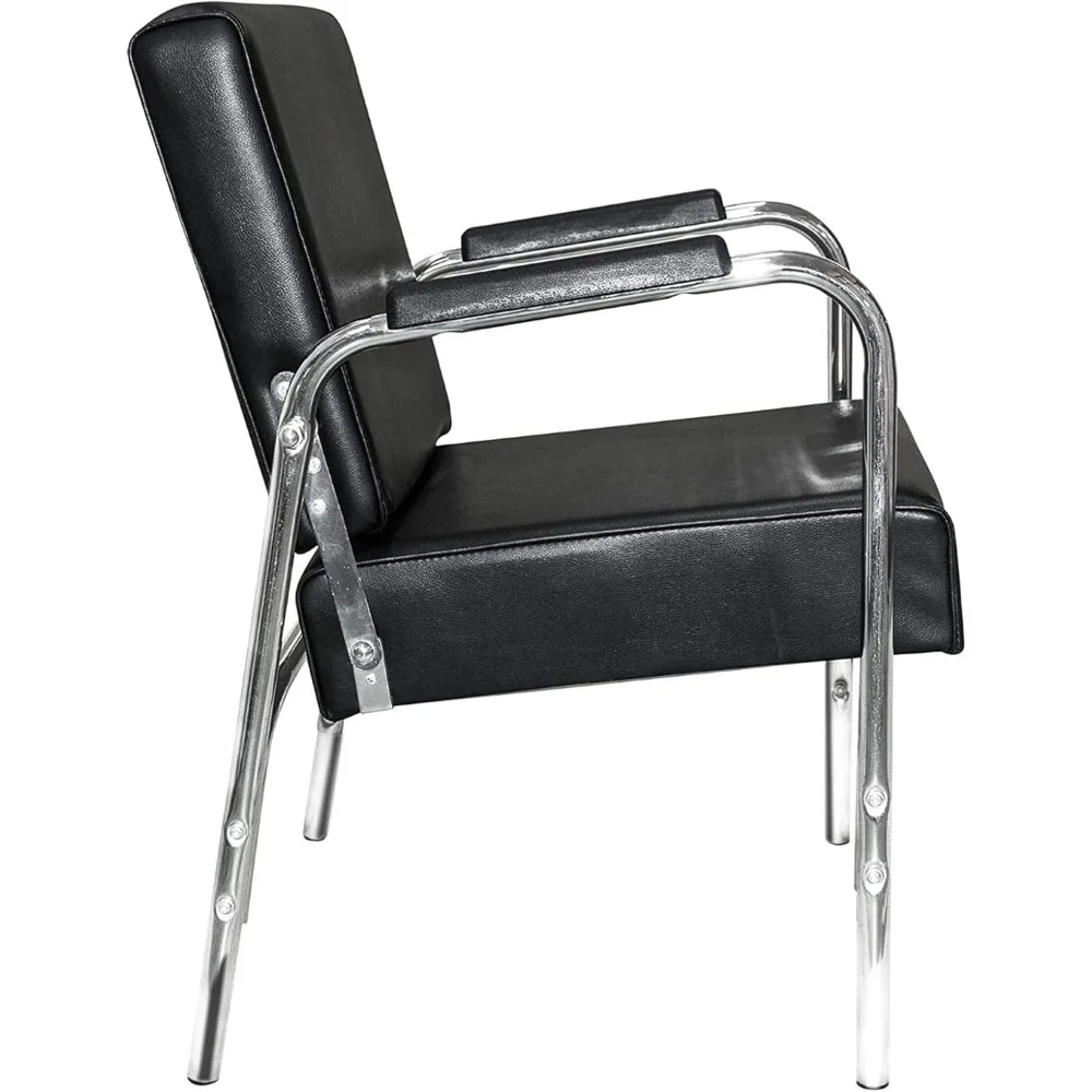 Professional Auto Recline Shampoo Chair Premium Vinyl Material, High Density Foam