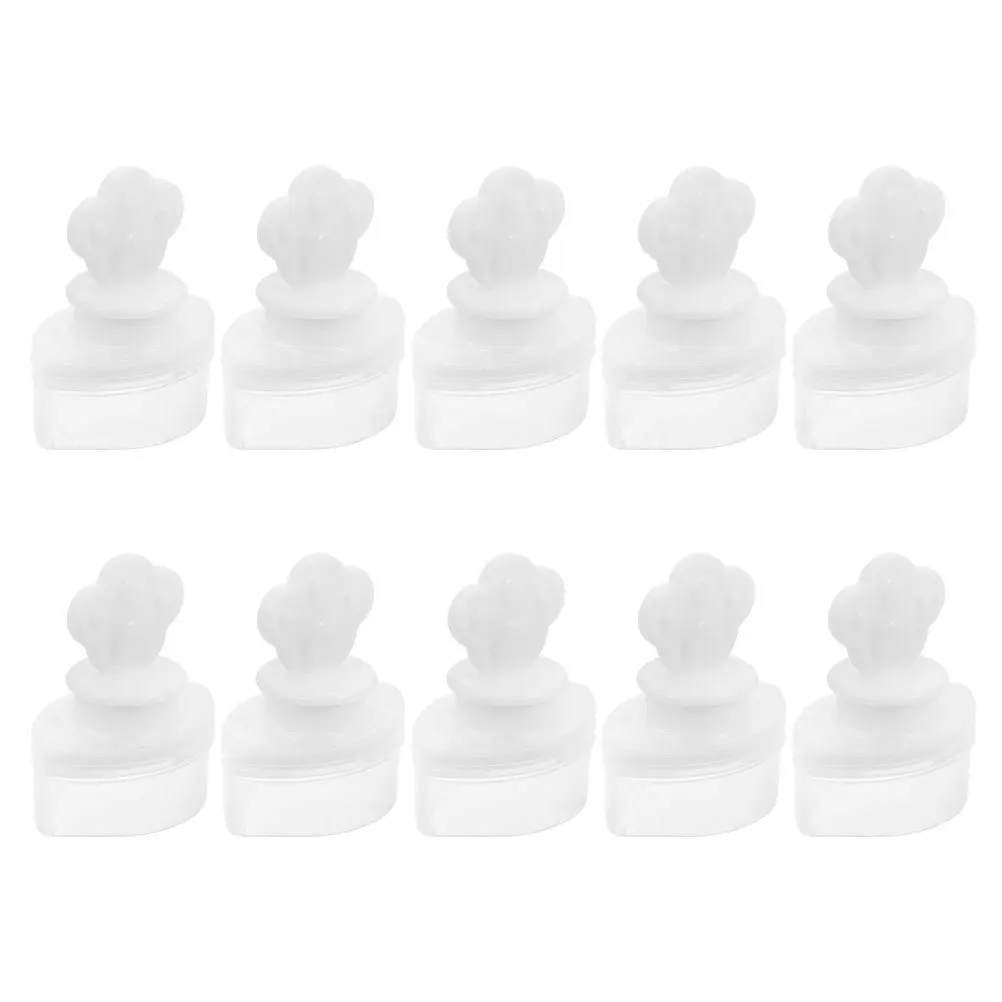 

10Pcs Leakproof Hot Water Bottles Cap Replacement Sealing Plugs Durable PP PVC Material Easy to Use for Home Office Travel