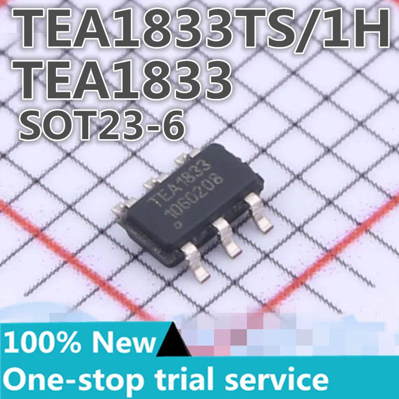 2-100Pcs % Nieuwe Tea1833ts/1H Thee 1993ts/1H Tea1833 Tea1993 SOT23-6 AC-DC Controller En Regulator Chip