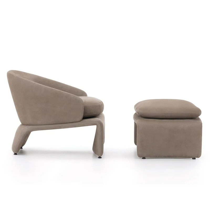 

Nordic Lazy Sofa Single Balcony Lounge Chair Small Apartment Modern Simple Light Luxury Meeting Chair