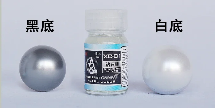 SUNIN7 P001-P003 XC01-XC08 15 مللي النفط الدهانات اللؤلؤ لون الصباغ التجمع نموذج التلوين اللوحة أدوات لهواية نموذج لتقوم بها بنفسك #3