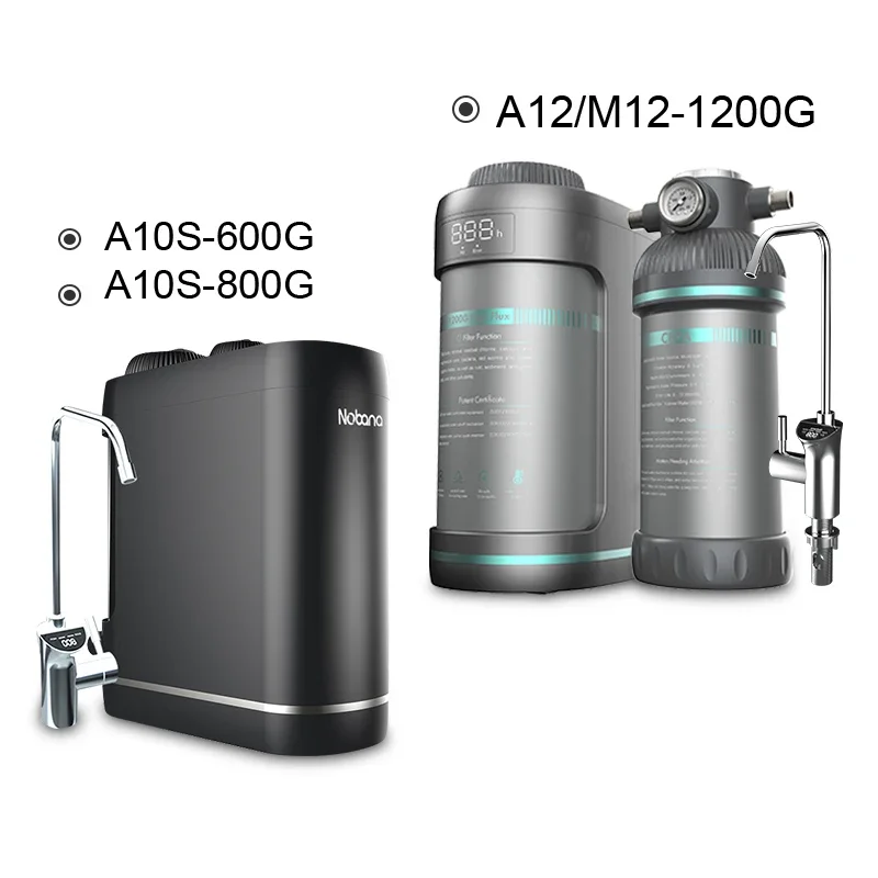 Nobana 1200/800/600GPD Reverse Osmosis System Water Purifier Home Use