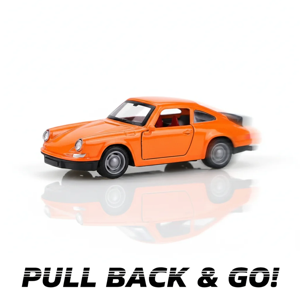 Coche de juguete modelo 9ll de aleación estilo clásico, tres puertas que se pueden abrir, súper coleccionable, juguete para niños, función de retroceso, escala 1/36 (en bolsa)