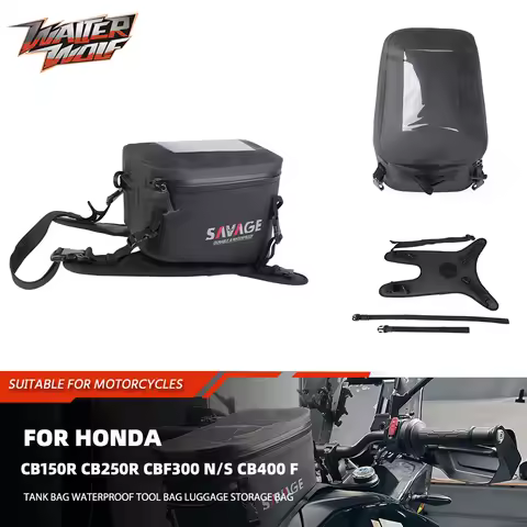 Luggage Tank Bag For Honda CB150R CB250R CBF300 N/S CB400 F CB500 X/F CB650F CB750 CB1100 CBR500R CBR650F CBR1000 CB1300 VFR 800
