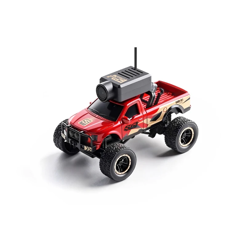 Wltoys 6407 6407-C 1:64 FPV RCカー ミニ カメラモニター付き Wifiアプリ制御 高速ドリフトレーシングカー デスクトップトイ ギフト