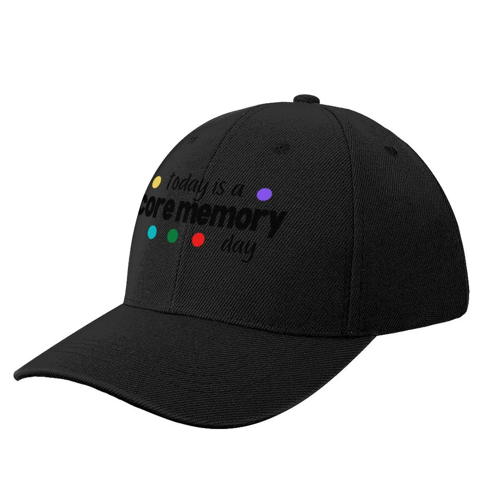 

Core Memory Day Baseball Cap Snapback Cap fashionable Luxury Man Hat Sun Hats For Women Men's