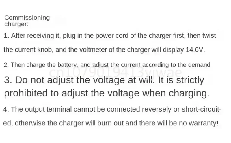 New 14.6V 50A current charger, lithium battery lithium iron phosphate charger, high power RV, inverter