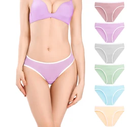 Molasus Women's Hi-Cut Bikini Panties Soft Stretch Cotton Underwear Comfortable Hipster Ladies Briefs 6-Pack Regular & Plus Size