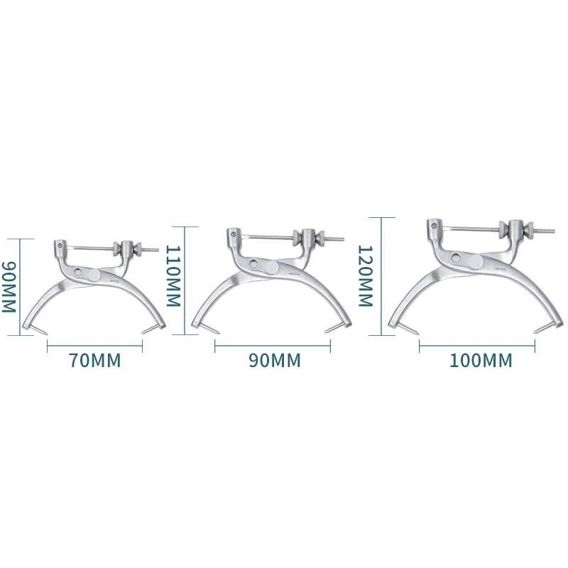 Retrator Craniano para Cirurgia Ortopédica, Instrumentos Cirúrgicos