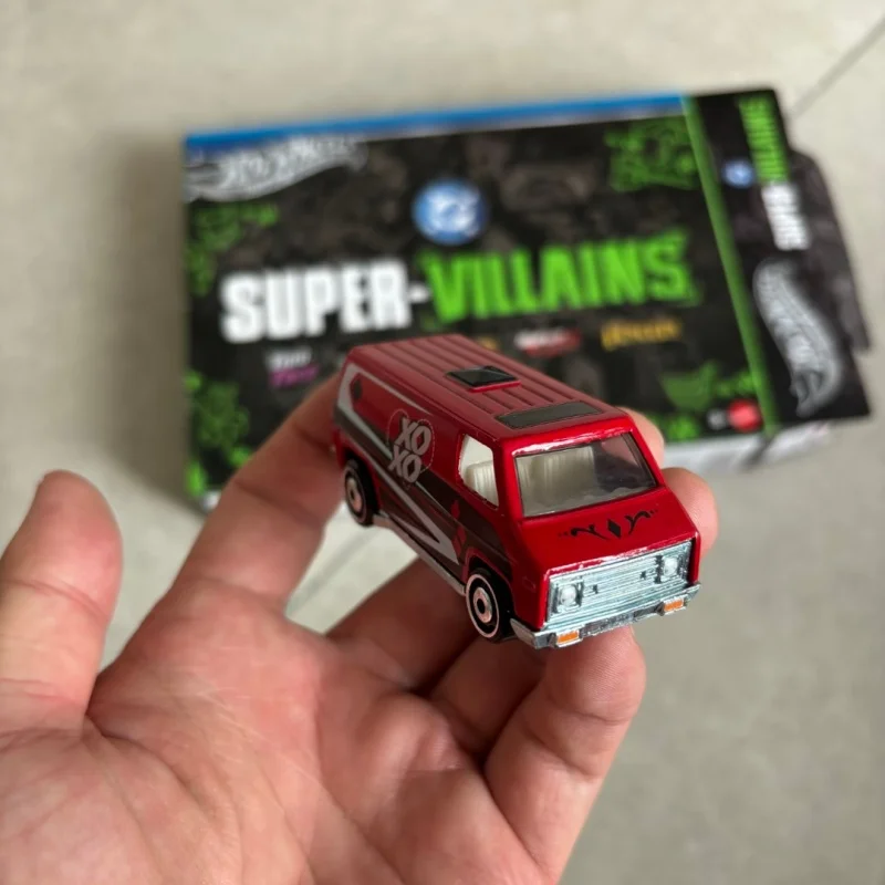 Hot Wheels Silver Series DC Super Villains Batman Theme 5 Pack Alloy Diecast Car Model Collection Set For Collectors JNN44
