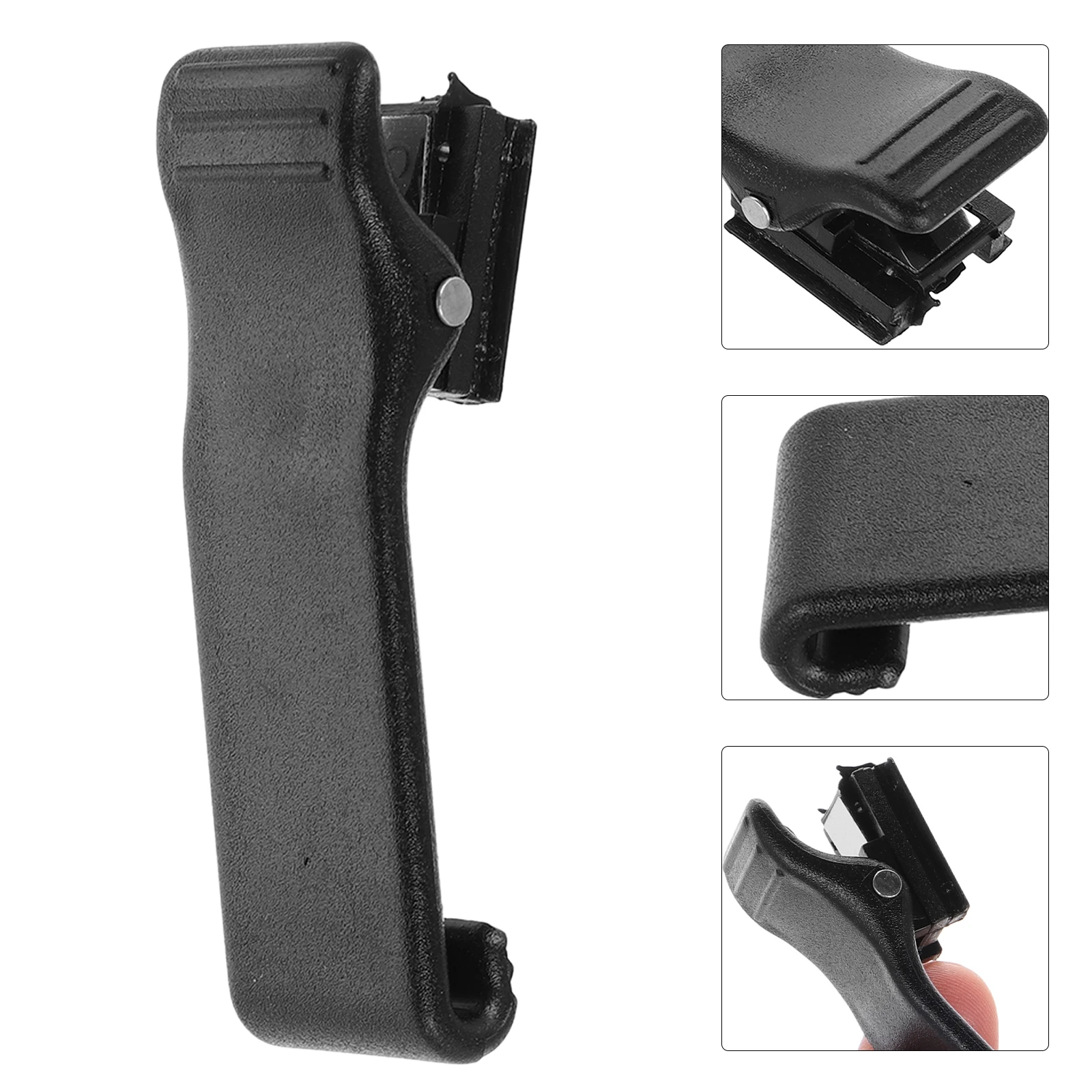 

Walkie Belt Clip Holder Interphone Brackets Hanger Compatible GP88S Durable Plastic Easy Installation Handsfree