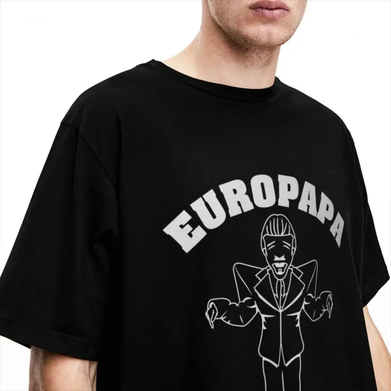 Eurovision T-Shirt Europapa Joost Small Trending T Shirts Short Sleeves Tshirt Summer 100% Cotton O-Neck Plus Size Top Tees