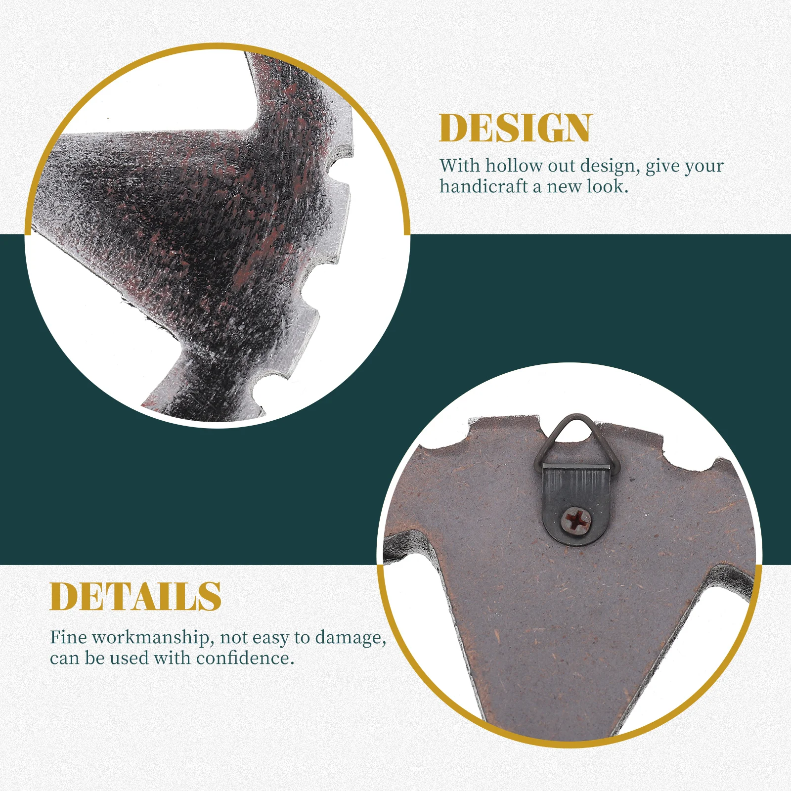 

Wooden Gear Wall Decor Small Industrial Style Ornament Diy Handicraft Hanging Decoration For Home Bedroom Shop Bar Gift