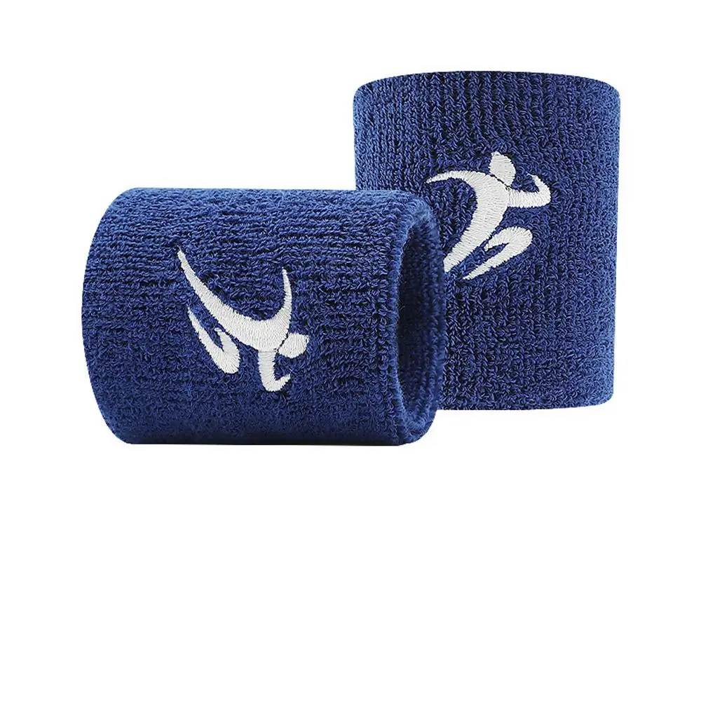 

Breathable Fitness Wrist Brace Sweat-absorbent Elasticity Wrist Support Professional Colorful Sport Wrist Sweatband