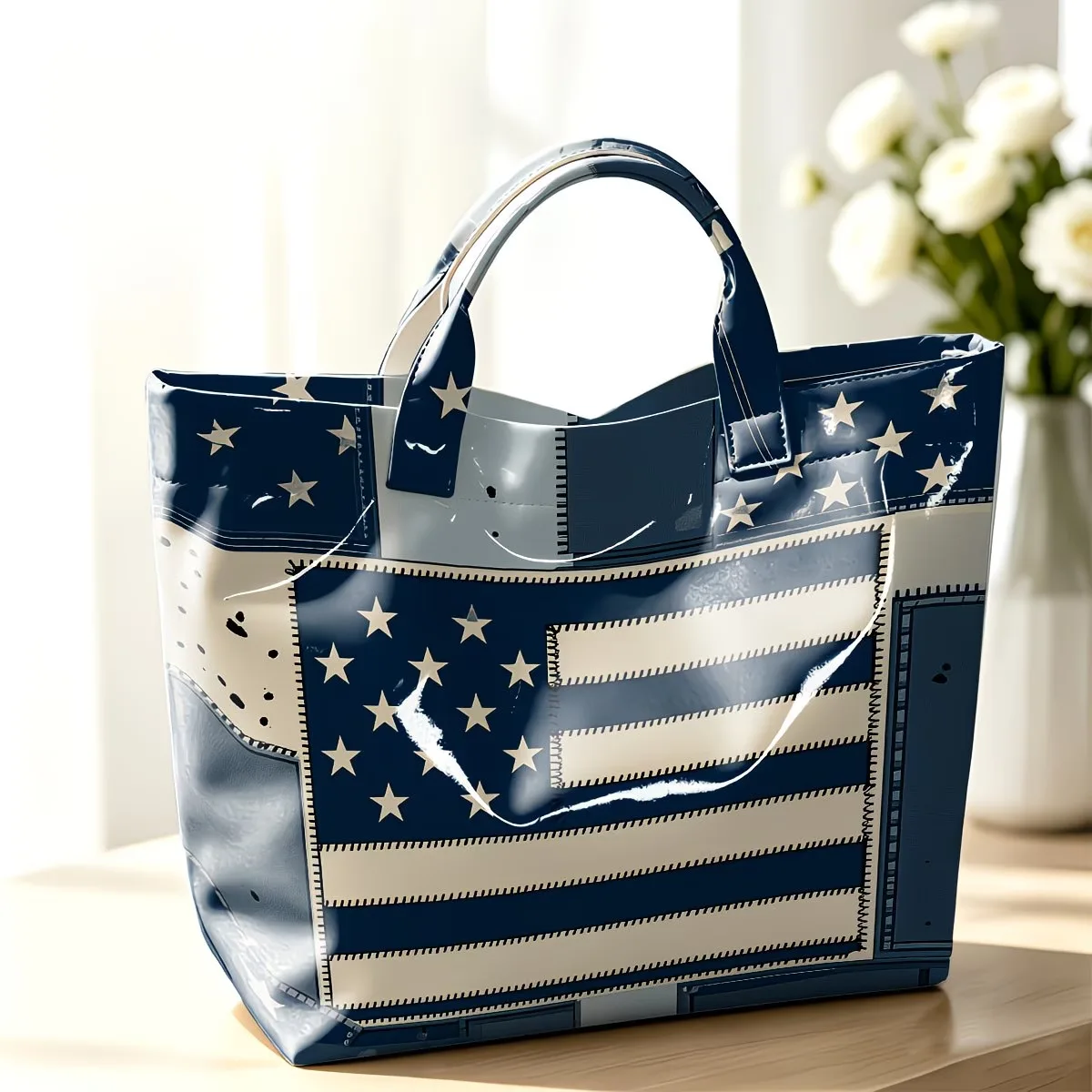 3D Print Quilted waterproof canvas Bag Shoulder Bag Shopping Tote Bags Handbag Travel Beach Hiking Camping