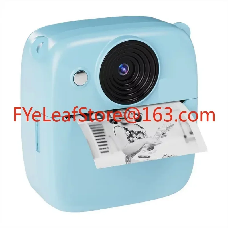 New  Mini Digital Cameras  HD Record Video Take Photo Printing Small Portable Thermal Instant Print Camera for