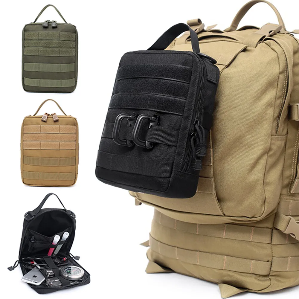 مجموعة الإسعافات الأولية EMT الطبية IFAK الحقيبة مول التكتيكية ميد حقيبة الصدمات الطوارئ للتخييم المنزل سيارة المشي لمسافات طويلة الصيد