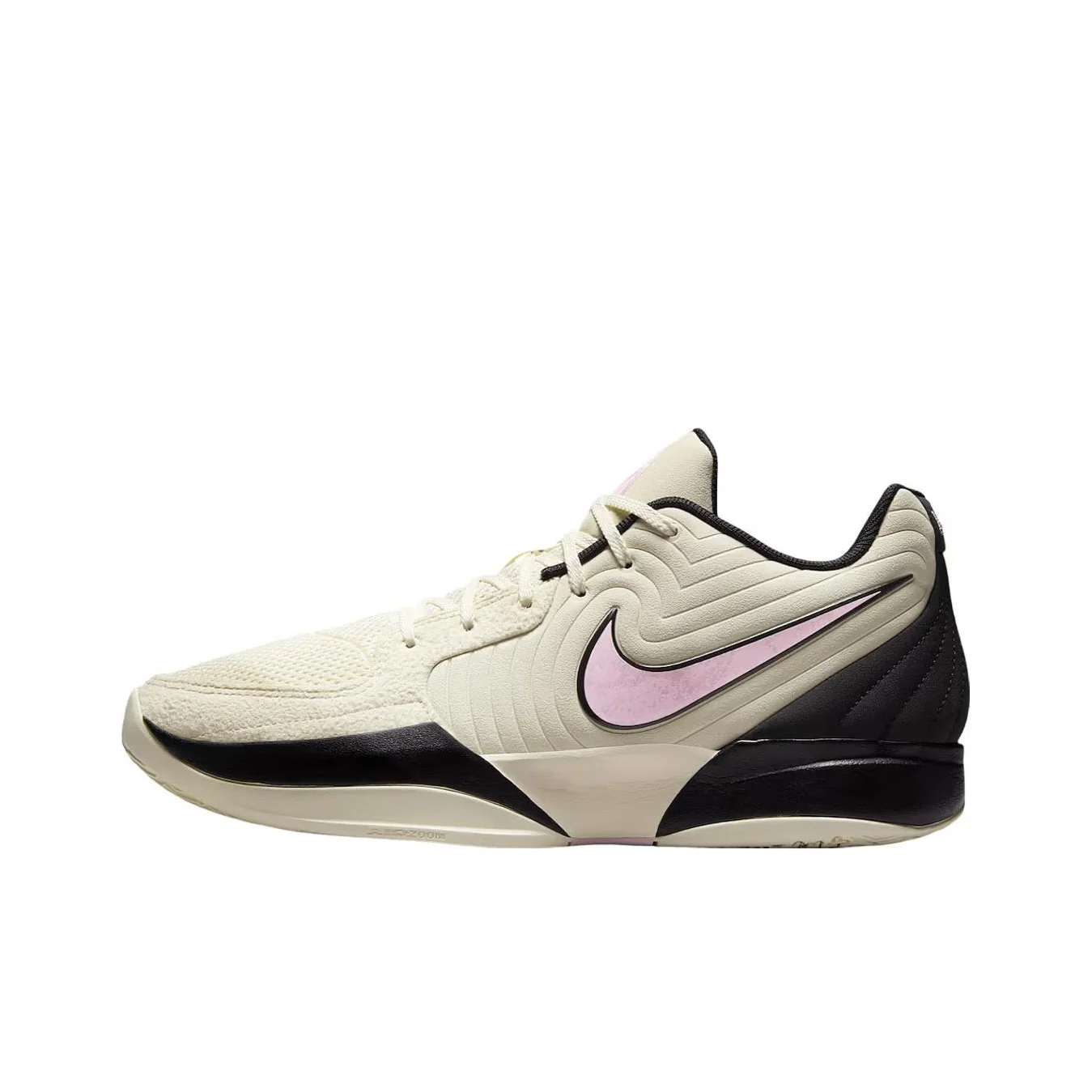 Nike Ja Morant 2 Basketball Shoes Unisex Low Top Beige/Black FD7328-100