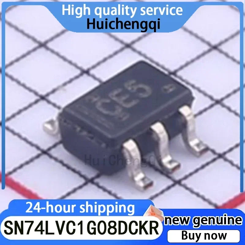 50PCS Genuine SN74LVC1G08DCKR SC70-5 Single Channel 2-input Positive AND Gate Logic Chip