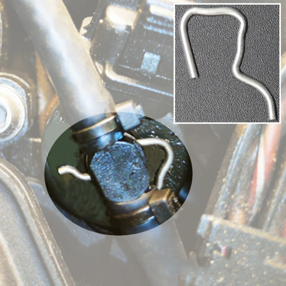 Car Diesel Fuel Injector Pipe Return Clip Clamp Common Rail Replace For Ford Focus C-MAX 2003 - 2007 Fusion Kuga I Mondeo S-MAX