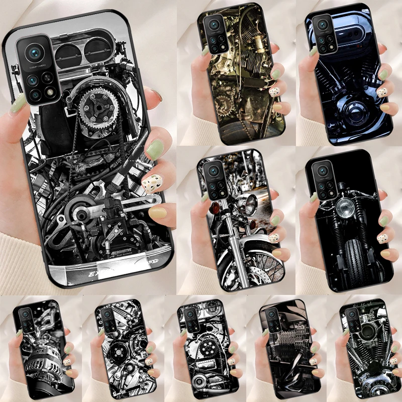 Motor motor motorrad koffer für xiaomi 13 11t 12t pro 12 lite 12x abdeckung für poco x3 x4 x5 f5 pro f4 gt c40 m5s f3