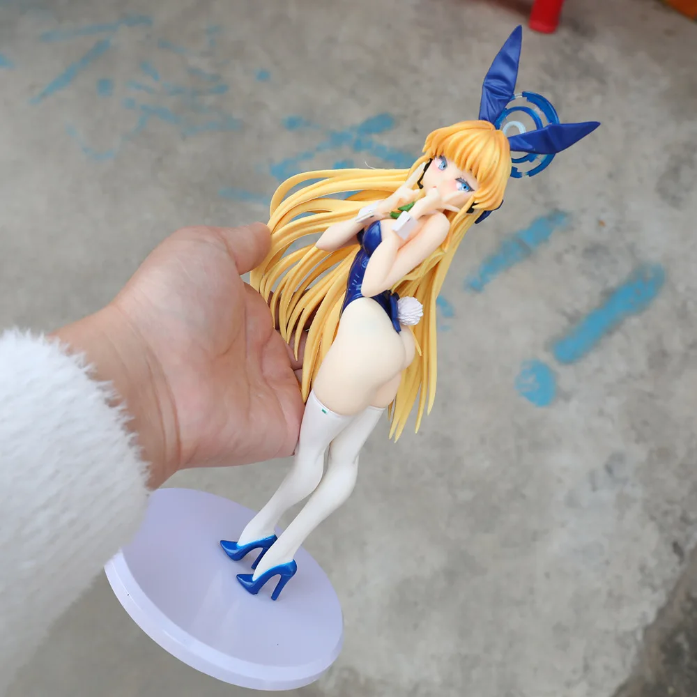 

Anime Figure Asuma Toki Blue Archive Bunny Girl Pvc Gk Statue Standing Model For Desktop Pc Case Decoration Adult Collectors