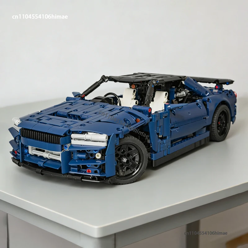 

Конструктор MOC Champion Car Skyline R34: Техническая модель гиперкара для самостоятельной сборки, масштаб 1:12, гоночный автомобиль, игрушка-конструктор для детей, подарок