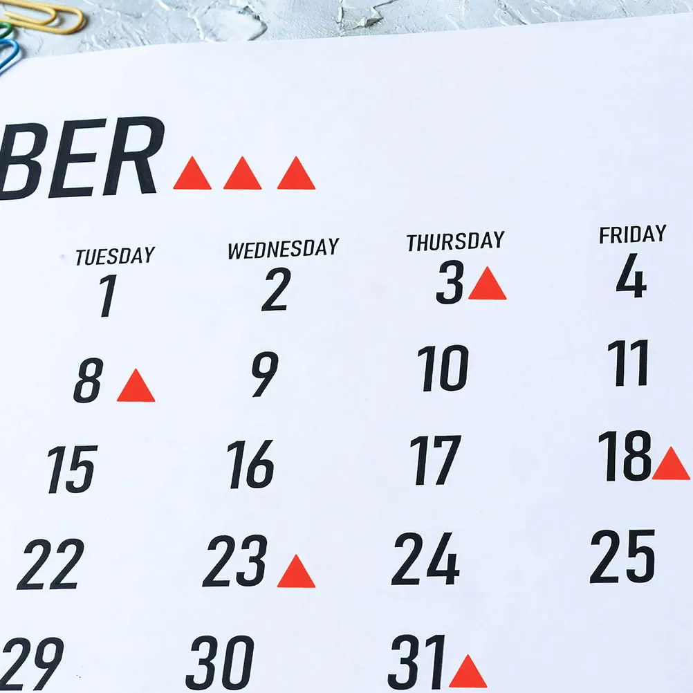 

576pcs Triangle Label Stickers Self-Adhesive Classification Marking Labels For Books Files Notes Sticker Patch Notebook