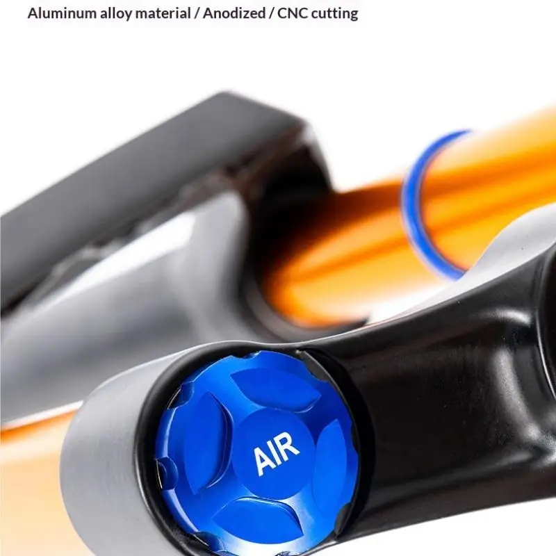 【C】Fahrrad-Gabelkappen-Teile: Manuelle Abdeckung aus Aluminiumlegierung, Luftgabelschutz für Mountainbikes – Detail 3
