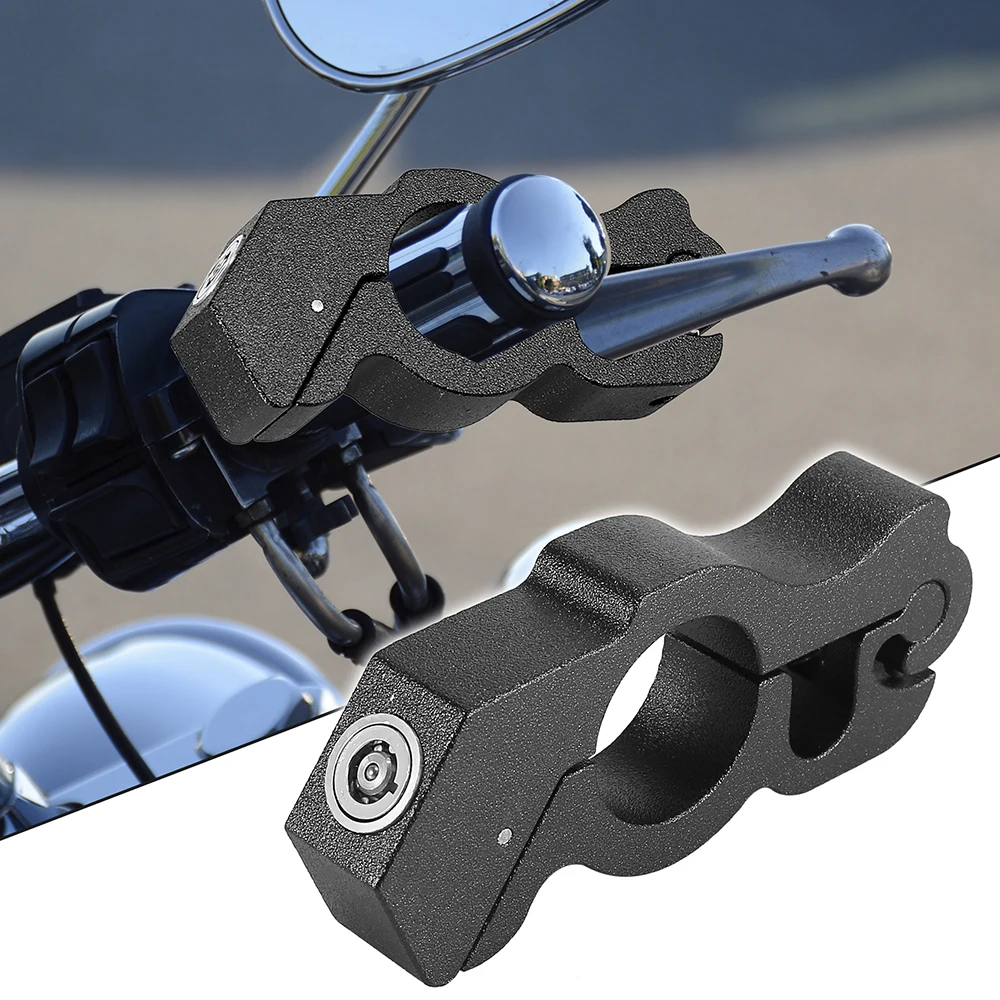 

Motorcycle Alarm Lock with 2 Keys Anti-theft Motorcycle Electric Vehicle Aluminum Alloy Lock Solid Imitating Steal Locks
