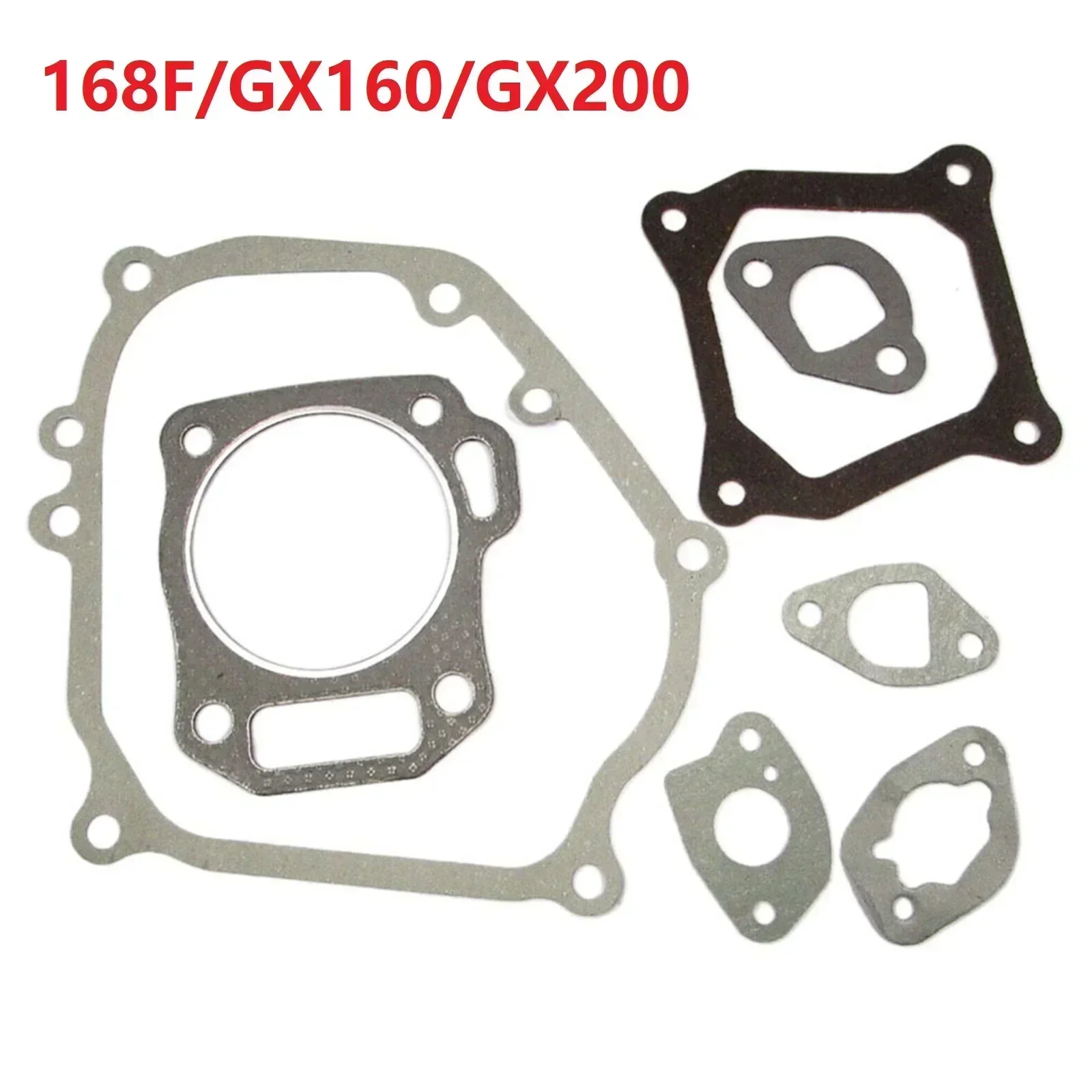 Engine Gasket Set For GX200 168F/170F 2-3KW Engine Petrol Generator Trimmer Cylinder Head Full Gasket Oil Seal Kit