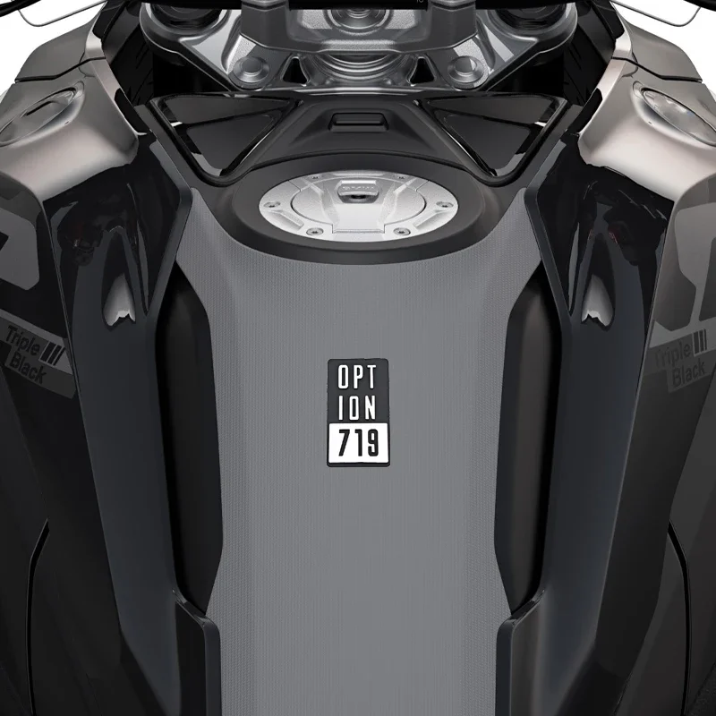 3D Sticker Tank Pad Protection Sticker For BMW R1200 R 1300 GS R1300GS R Nine T R1250R F900R/XR S1000RR Option 719 Triple Black