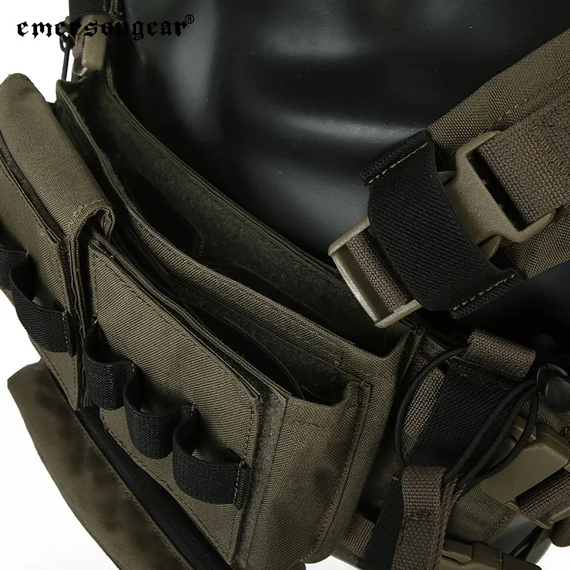 EmerSONGgear MK3 Chest Rig modular – Chaleco táctico nailon - imagen 3