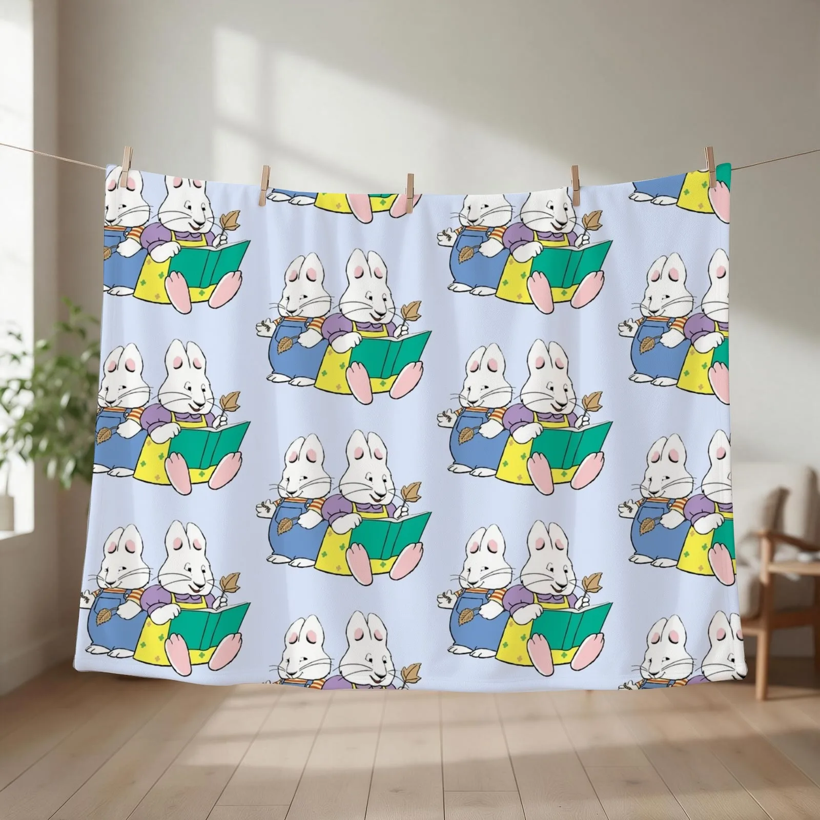 max and ruby Throw Blanket Luxury Throw Beach decorative anime Blankets