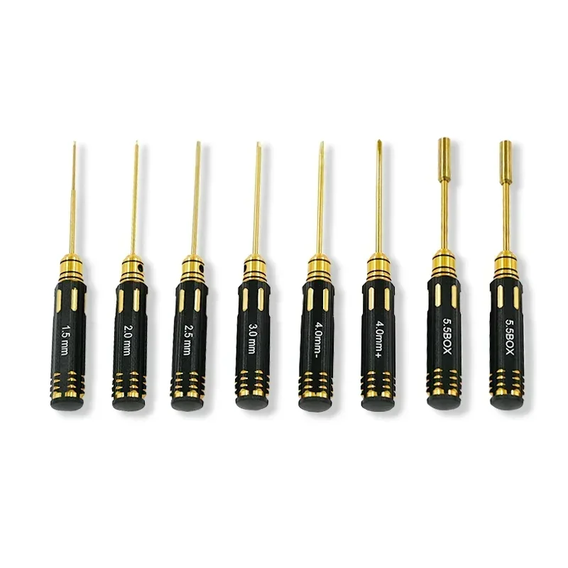 

Набор шестигранных отверток RC, 8 шт. 1,5/2,0/2,5/3,0 5,5/7,0 BOX, крестовая 4,0 шестигранная отвертка, набор инструментов для ремонта RC, гайка, крестообразный ключ для RC H