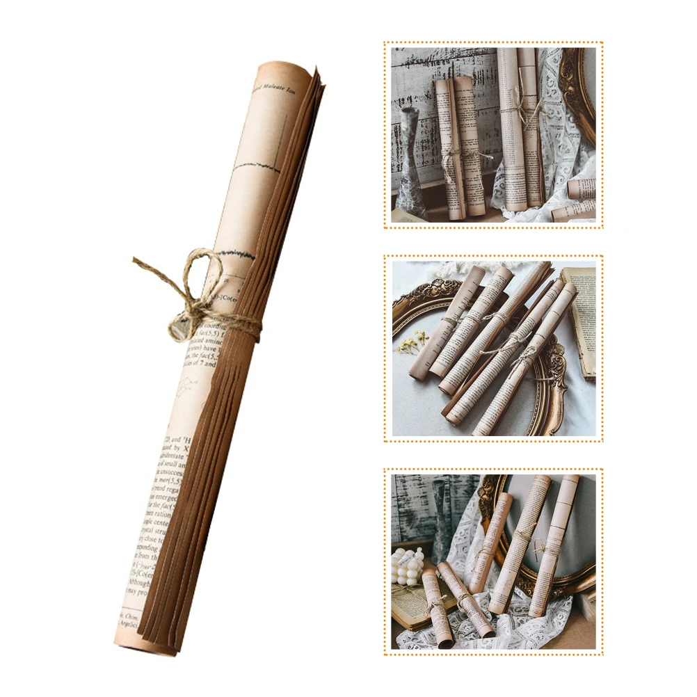 

1pcs Retro Vintage Newspaper Props for Photography Home Party Festival PhotoShoot Decorations Paper Material Safe Practical