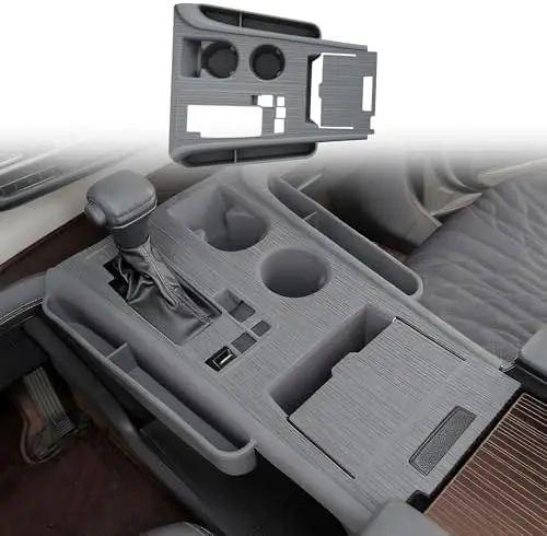 

Силиконовый органайзер-накладка на центральную консоль для Toyota Sienna 2021-2025 – Органайзер для хранения и накладка на рычаг переключения передач