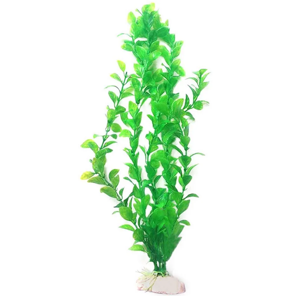 1PCS 25cm/30g Green/Purple Aquarium Simulation Plant Aquatic Plants Fish Tank Landscaping Plastic Grass Plants