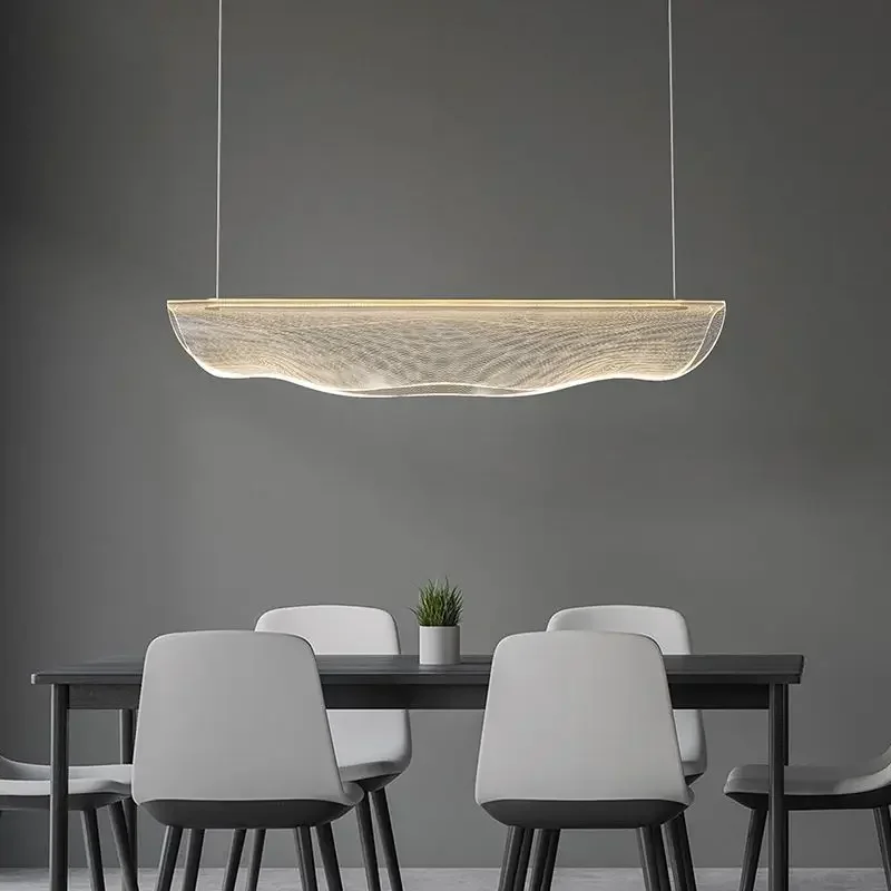 Modern Minimalist LED Acrylic Chandelier for Living Room Dining Room Dining Table Kitchen Home Decoration Chandelier