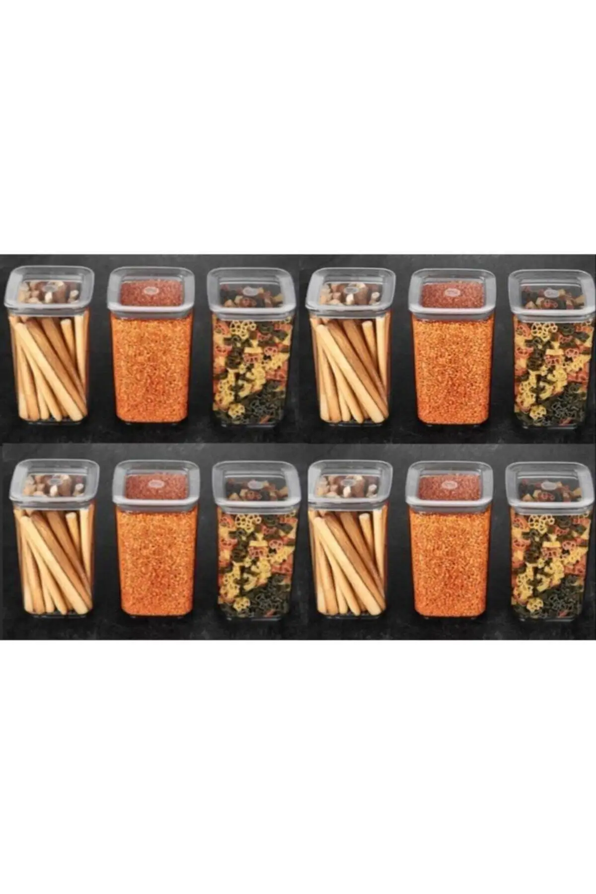 

DOLBOVI Sude square storage container 1200 Ml X 12 pcs Set