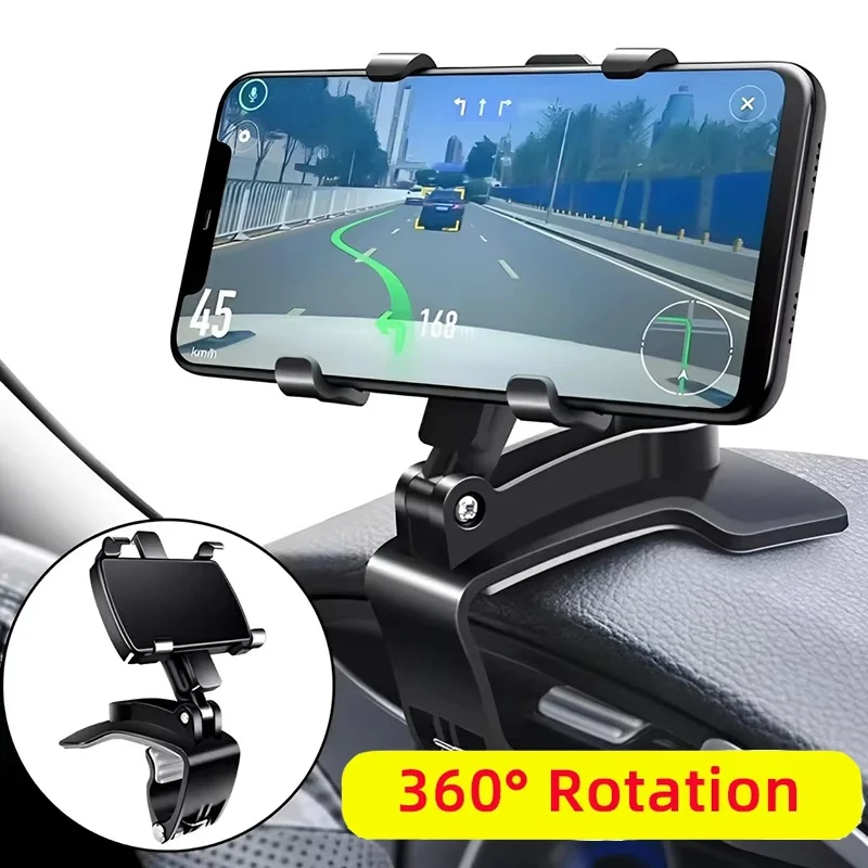 Universal 360 Degree Multifunction Car Mobile Phone Holder Stand GPS Bracket Smartphone Support In Car For iPhone Samsung Xiaomi