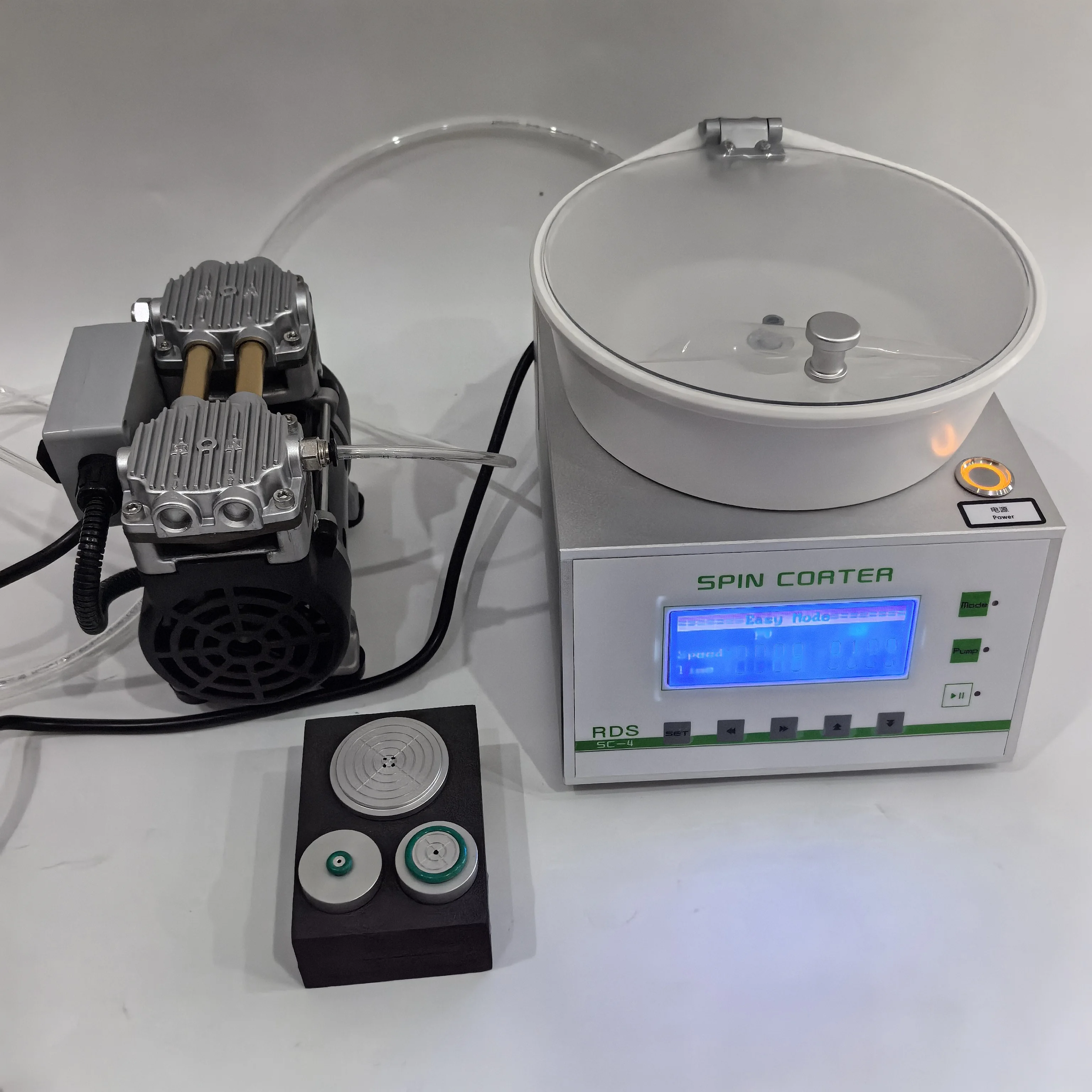 SC-4 Spin Coater 100-9999 rpm Programmable Vacuum Spin Coating Machine for 0-4 inch Substrate