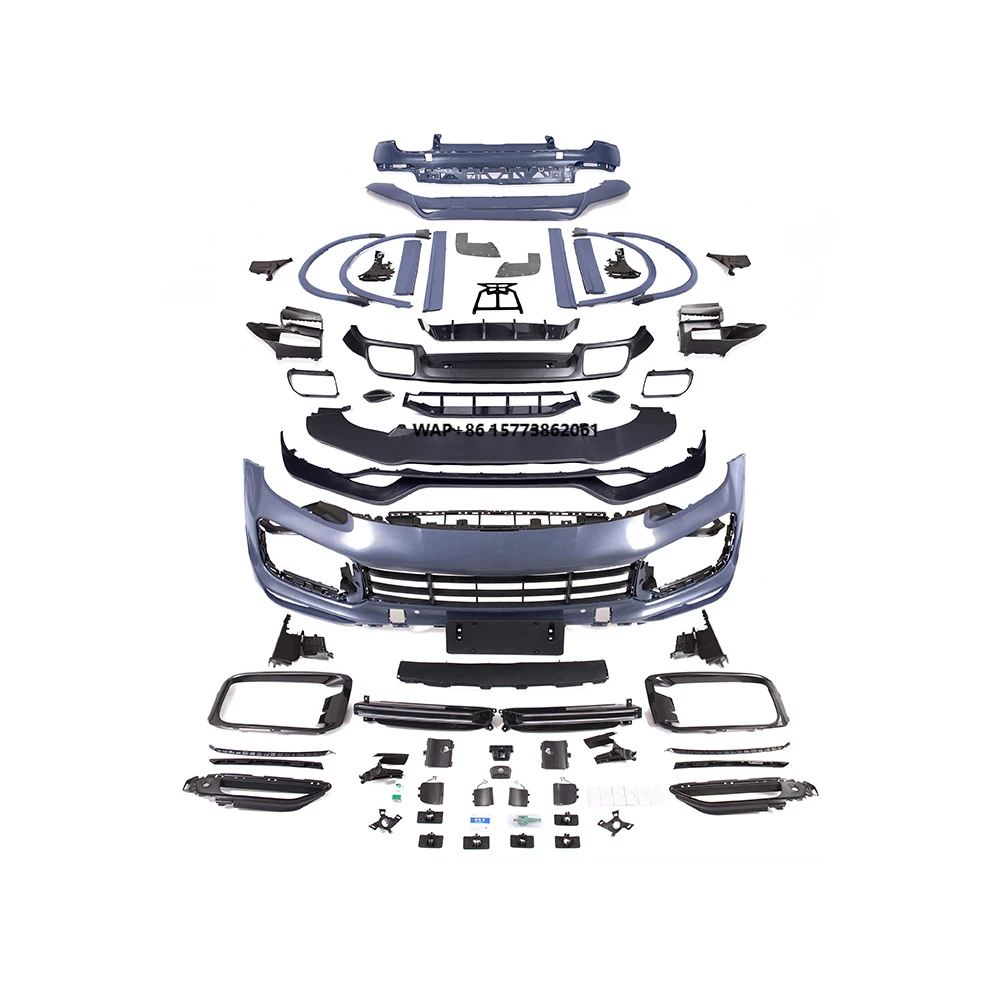 

2018-2023 for 9Y0.1 9YA E3 Turbo-style Techart Bodykit Car Bumper Front Rear Bumper Facelift Base SUV