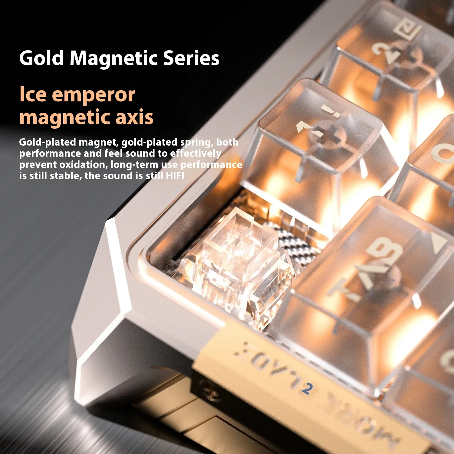 AULA MK60 Magnetic Switch Keyboard Wired Hot Swap RGB Mechanical Keyboard 0.001RT 0.108MS Customized Gaming Keyboards Giftss