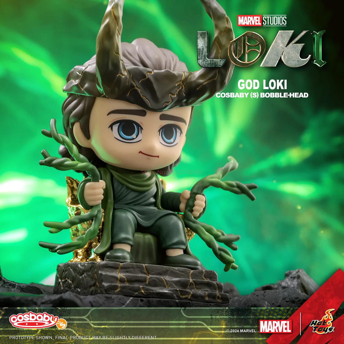 

Hot Toys Marvel Loki Action Figure Movie Series Cosbaby Mini Collection Doll Garage Kit Pvc Statue Desktop Decoration Kids Gift