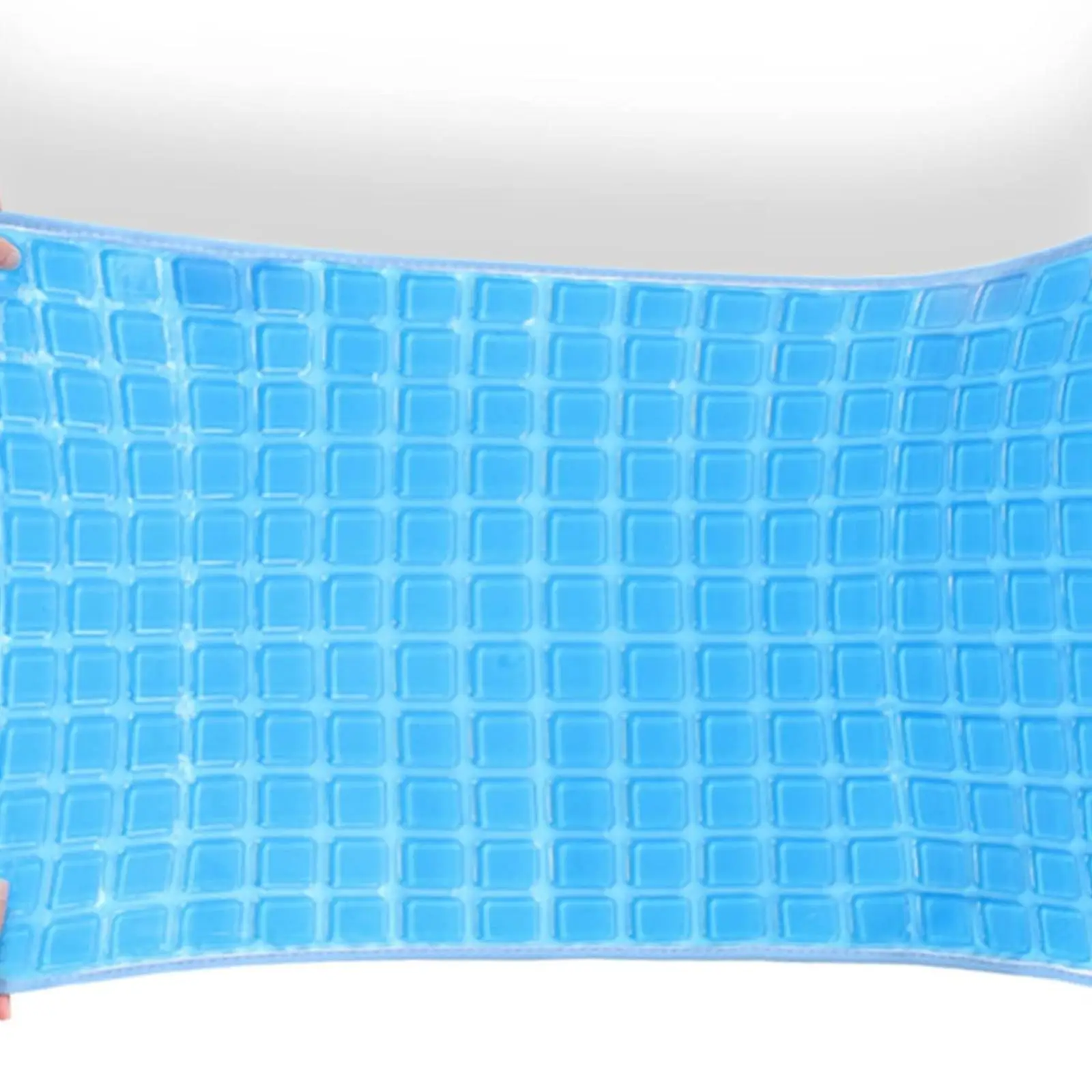Cooling Gel Pillow Mat Heat Dissipating Soft Breathable Pad for Bed Summer Travel Home Bedroom Sleep